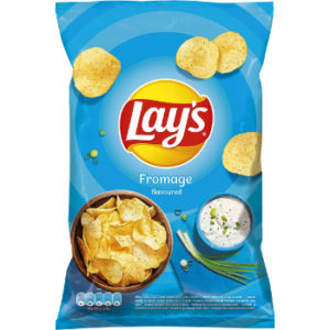 Čipsi Lay's ar krējuma un zaļo lociņu 200g