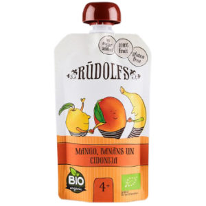 Biezenis Rūdolfs Bio mango banānu cidoniju 110g