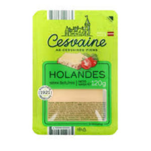 Siers Holandes Cesvaines šķēlēs 120g