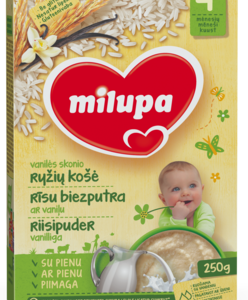 Biezputra Milupa rīsu ar vaniļu 4 mēn. 250g