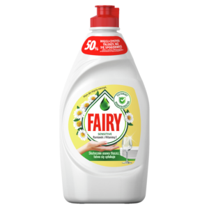 Trauku mazg.līdzeklis 450ml Fairy Sensitive Chamomile