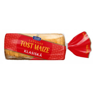 Tostermaize Latvijas Tost Maize klasiskā 500g