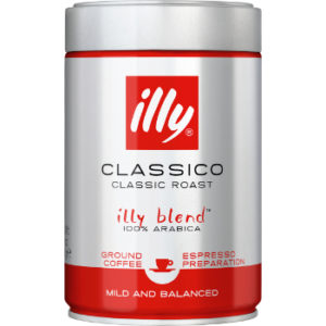 Kafija malta illy vidēji grauzdēta 250g