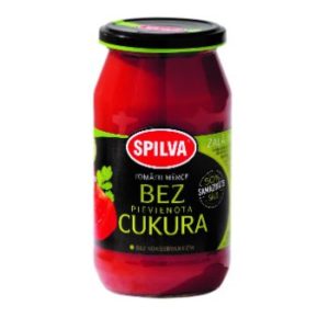 Mērce tomātu bez piev.cukura Spilva 500ml