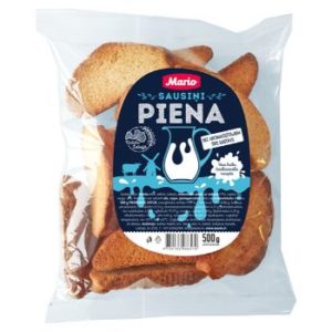 Sausiņi piena ar iebiez.pienu Big Pack 500g