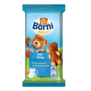 Cepumi Barni ar piena pildījumu 30g