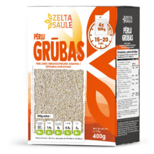 Grūbas pērļu 4x100g