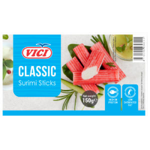 Surimi nūjiņas ar krabju garšu dzesētas Viči 150g