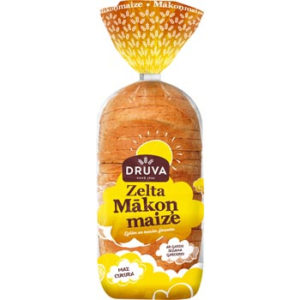 Maize Druva zelta Mākoņmaize 450g