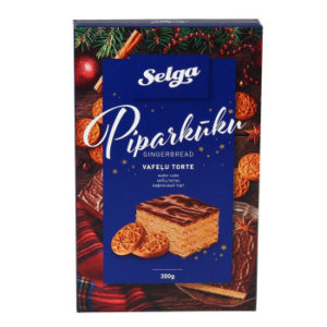 Vafeļu torte Selga piparkūku Zs 300g