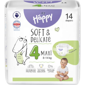 Autiņbiksītes Happy Maxi 8-14kg 14gb