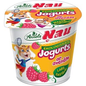 Jogurts Ekoloģisskais Nau ar avenēm 3.2% 125g