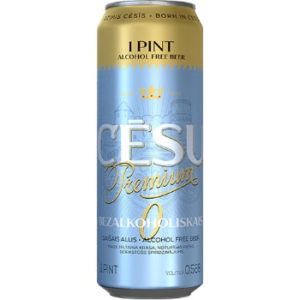 Alus bezalk. Cēsu premium 0% 0.568l can