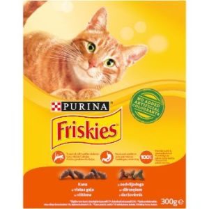 Barība kaķiem Friskies vista/aknas/dārzeņi 300g