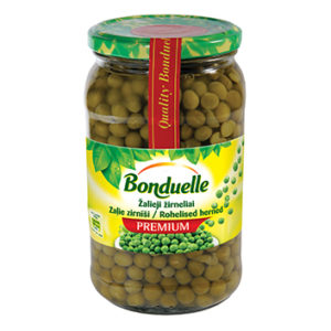 Zirņi zaļie Bonduelle 660g/465g