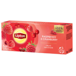 Tēja Lipton aveņu dzērveņu 20TM 32g