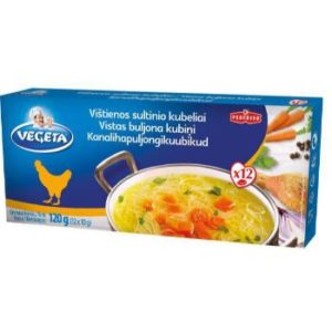 Buljons Vegeta vistas kubiņi 120g