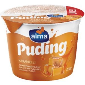 Pudiņš Alma karameļu 230g