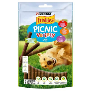 Gardums suņiem Friskies Picnic gaļas izlase 126g