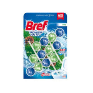 WC bloks Bref Power Active Pine Forest 3x50g