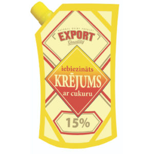 Iebiezināts krējums Exporta ar cukuru 290g