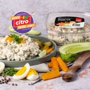 Salāti dārzeņu rasols Citro 300g