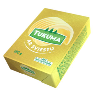 Tauku pasta ar sviestu 72%Tukuma 200g