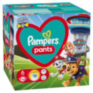 Autiņbiksītes Pampers Pants S6 Paw Patrol 60gb