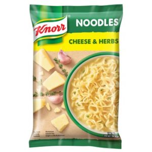 Nūdeles Knorr Ramen ar sieru un garšaug. 61g