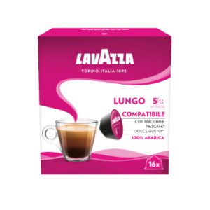 Kafijas kapsulas Lavazza DGC Lungo 128g