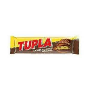 Šokolādes batoniņš Tupla Double Layer Banana 48g