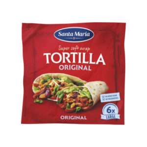 Tortilla kviešu lielās Santa Marija 371g