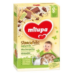 Biezputra Milupa Straciatella 8 mēn. 250g