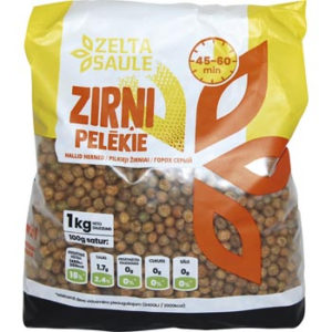 Zirņi pelēkie Zelta Saule 1000g