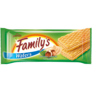 Vafeles Family riekstu 180g