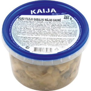 Siļķes fileja Mājas gaumē Kaija 480g