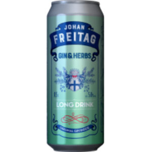 Alk.kokt.Johan Freitag gin&herbs 5% 0.5l