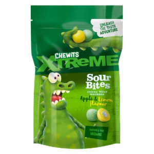 Konfektes košļāj.Chewits Xtreme sour apple 34g