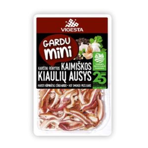 Cūku ausis Karsti kūpinātas 170g