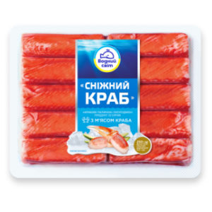 Surimi nūjiņas atdz.ar krabju gaļu Snow crab Vodnij Svit 250