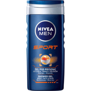 Dušas želeja Nivea Sport vīr.250ml