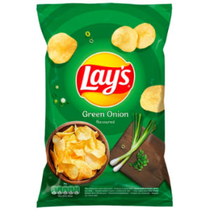 Čipsi Lay's ar zaļo lociņu garšu 200g