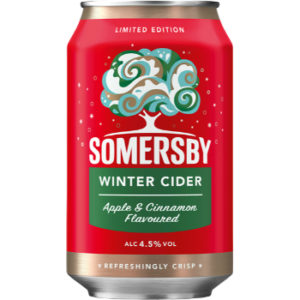 Sidrs Somersby apple cinamon 4.5% 0.33l