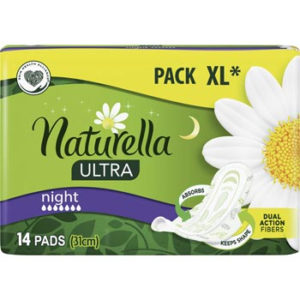 Hig.paketes Naturella Ultra Night Duo 14gb