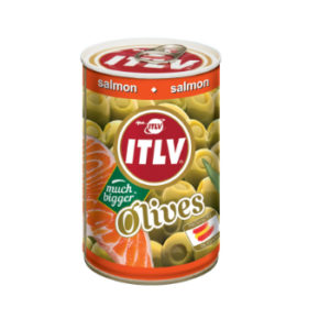 Olīves zaļās pildītas ar laša pastu 314ml