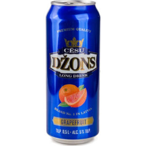 Alk.kokt.Cēsu Džons Grapefruit  5% 0.5l