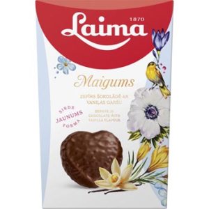 Zefīrs sirdsformas šokolādē Maigums 135g