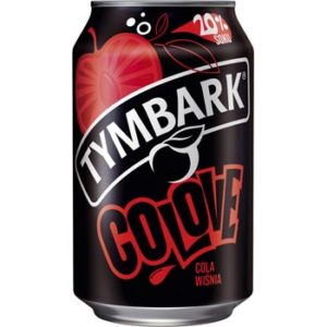 Dzēriens gāzēts Tymbark Colove Cola-Cherry 0.33l