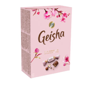 Konf.kārba Geisha 150g