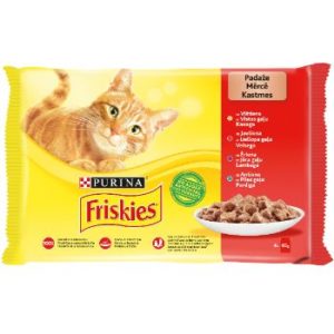 Barība kaķiem Friskies gaļas izlase 4*85g